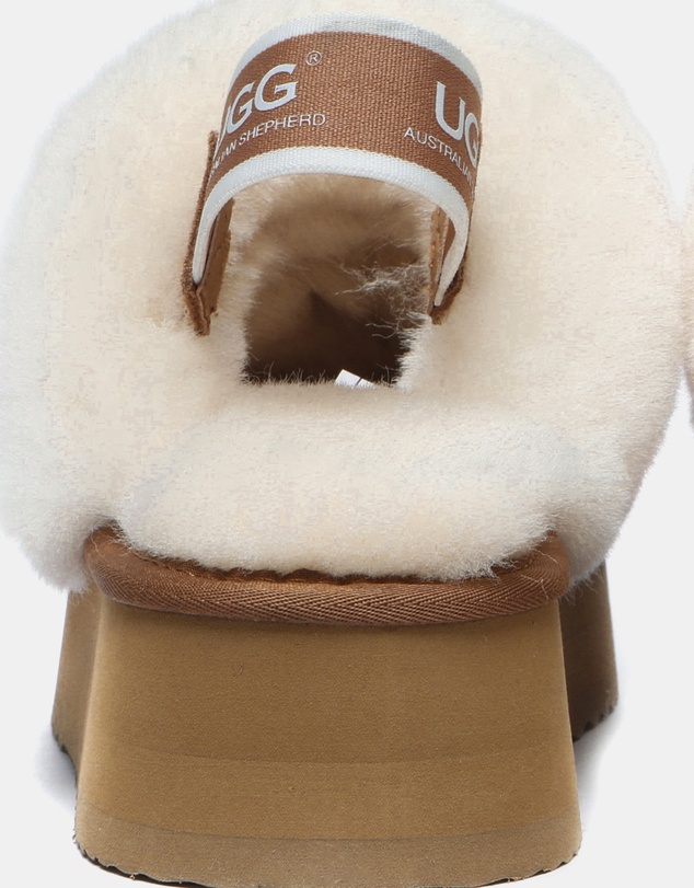 EVERAU - Australian Shepherd Ugg Waffle Platform Cow Suede Upper House Shoes