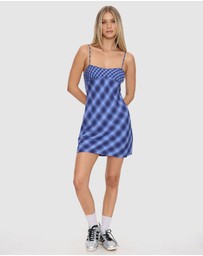 Thrills - High Speed Check Mini Dress