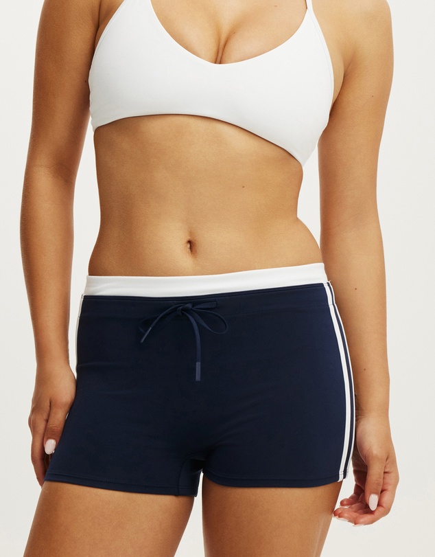 Cotton On Body Active - Ultra Soft Tie Front Micro Shorts