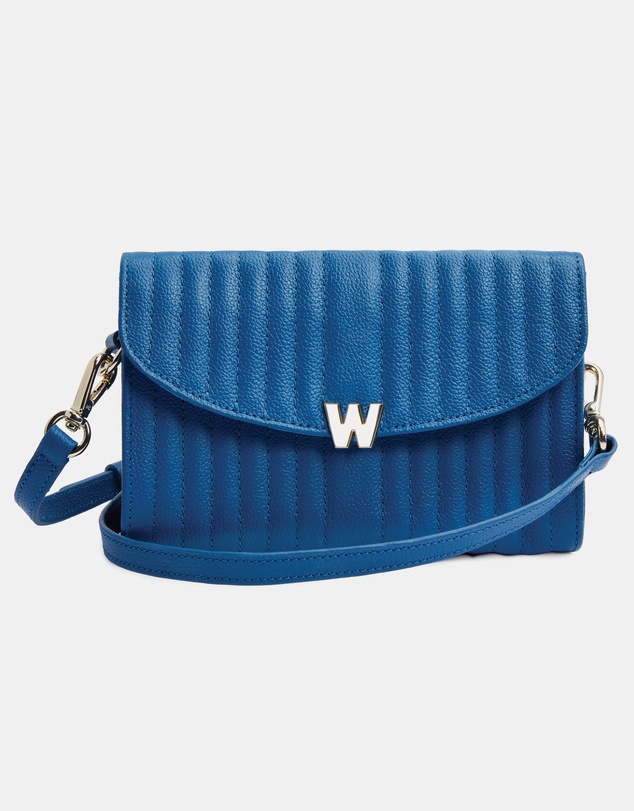 Wolf - Wolf Mimi Crossbody Bag with Wristlet Blue