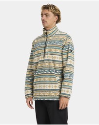 Billabong - Mens Boundary Mock Neck Fleece Top
