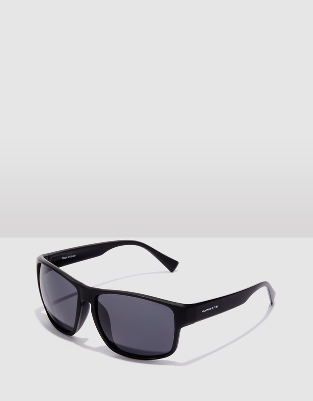 Hawkers Co - Black Black Dark Faster Raw Sunglasses for Men and Women UV400