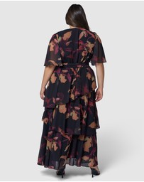 Pink Dusk by Curve Project - Hypnotic Maxi Dress