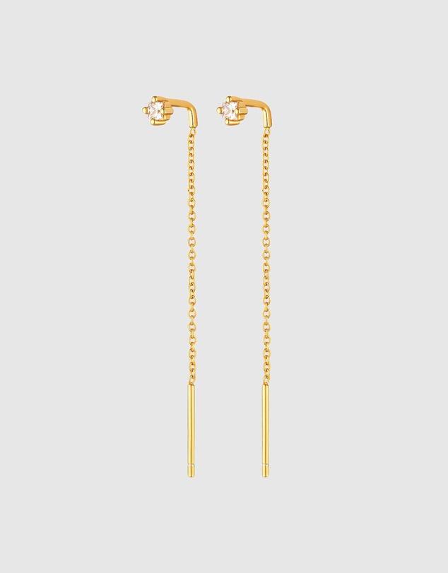 HOUSE OF SLANI - Lila Thread Earrings