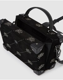 Karl Lagerfeld - K/Autograph Padlock Rhinestone Trunk Bag