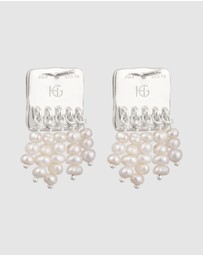 Haze & Glory - ICONIC EXCLUSIVE - Earrings Island Girl Pearl 925 Sterling Silver