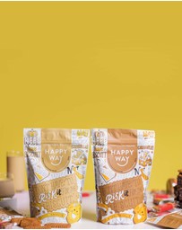 Happy Way - Caramel Biscuit Vegan Protein Powder