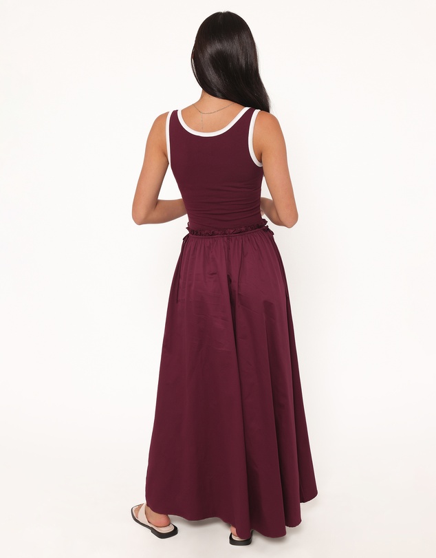 Petal & Pup - Finesse Maxi Dress - Burgundy