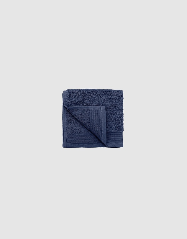 Bambury - Elvire Face Washer 33x33cm Navy