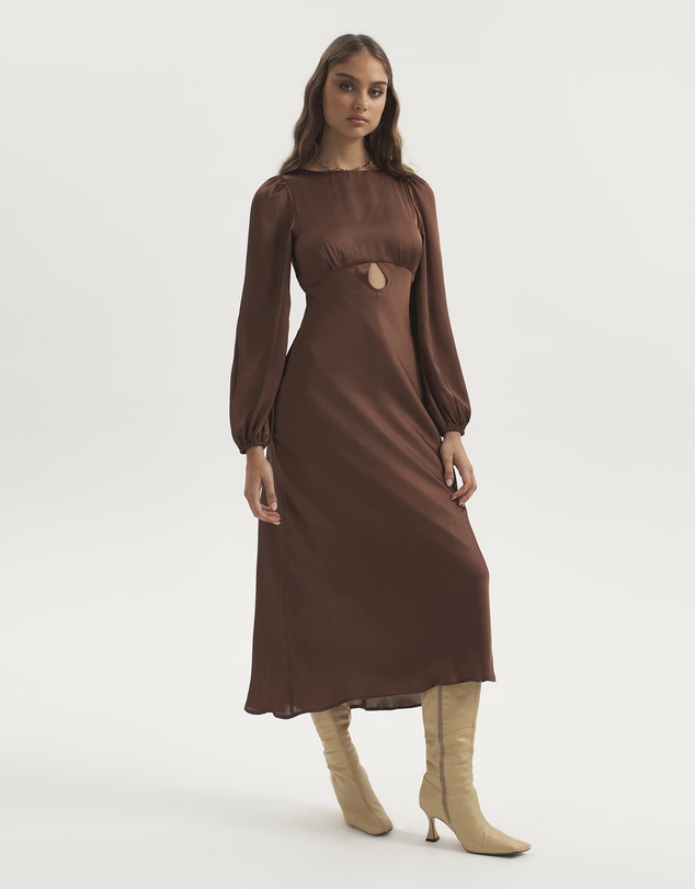Ownley - Bethenny Bias Backless Dress