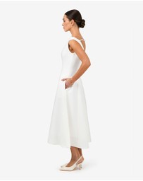 Forcast - Yana V-Neck Panel Dress