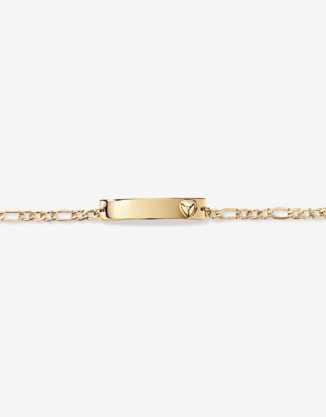 Michael Hill - Engravable ID Bracelet in 10kt Yellow Gold