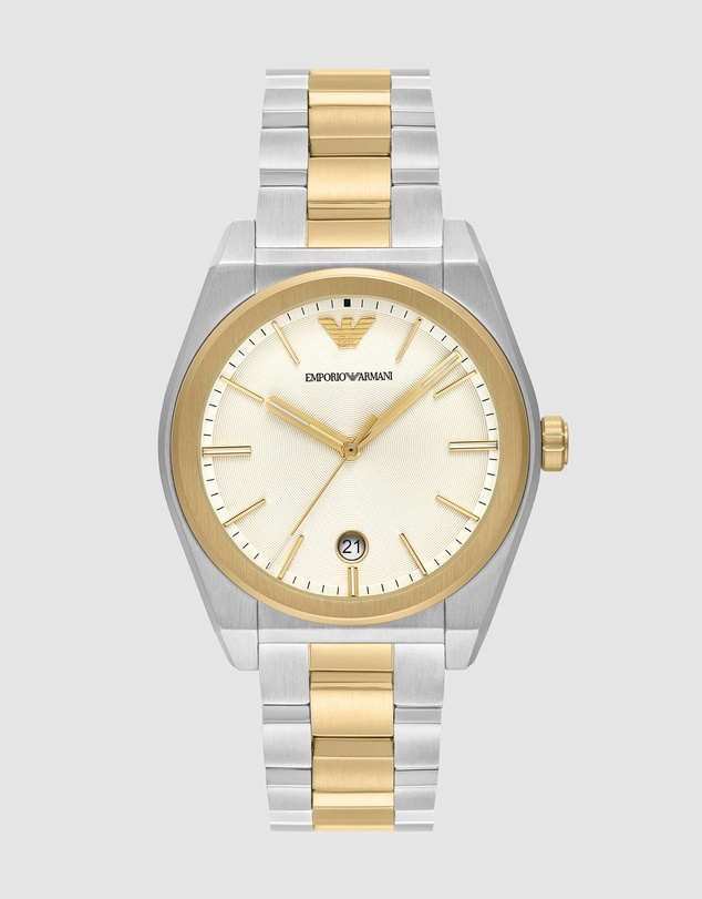 Emporio Armani - Two Tone Analogue Watch