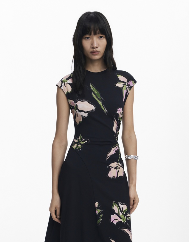 Desigual - Irregular floral dress