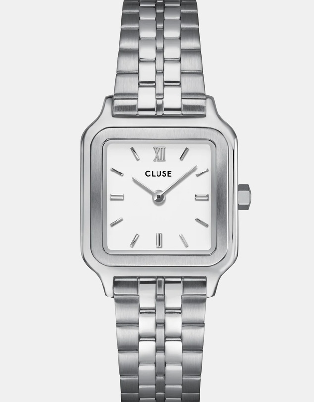 Cluse - Gracieuse Petite White/Silver Link