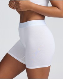 STEP ONE - Single Women's Body Shorts - White