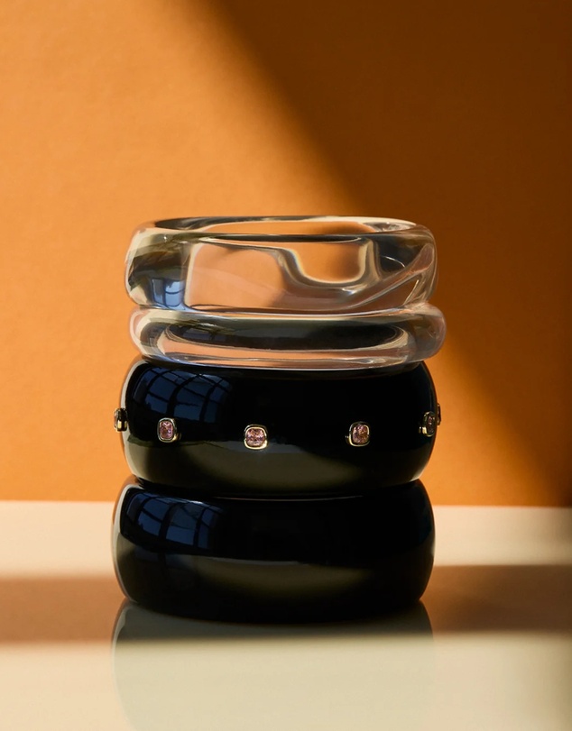Luv Aj - The St. Lucia Lucite Cuff