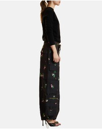 Cynthia Rowley - Printed Cargo Pants