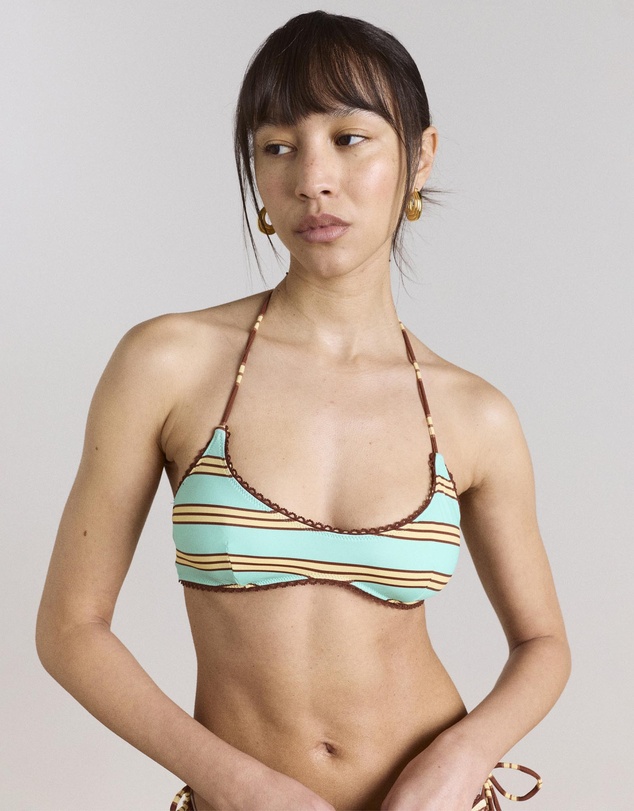 Damson Madder - Trudi Reversible Bikini Top
