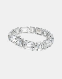 Swarovski - Millenia Bracelet, Octagon Cut, White, Rhodium-Plated
