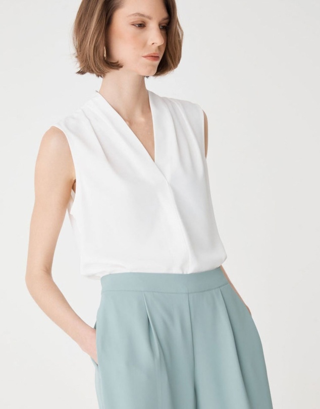 Forcast - Maggie Elastic Waist Pants