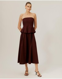 Tussah - Prue Box Pleat Midi Dress