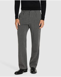 Tarocash - Strand Pinstripe Pleat Pant