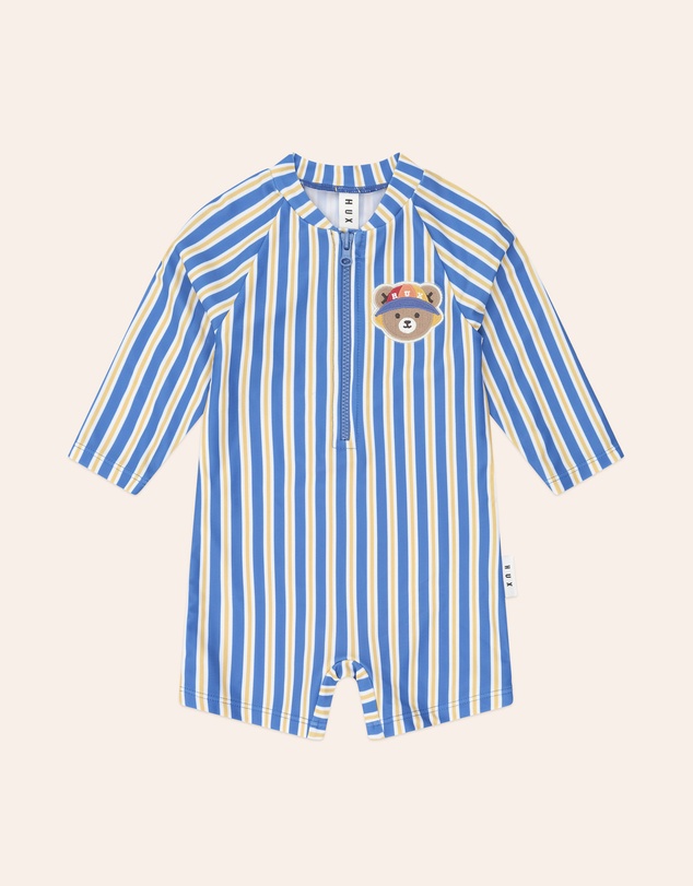 Huxbaby - Beach Hux Stripe Rashie - Babies-Kids