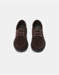 Les Deux - Taylor Oil Suede Boat Shoes