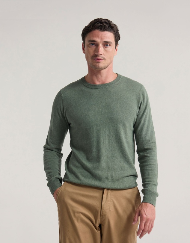 Oxford - Cotton Cashmere Crew Neck Knit