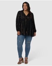 The Poetic Gypsy - Moonlit Reverie Blouse
