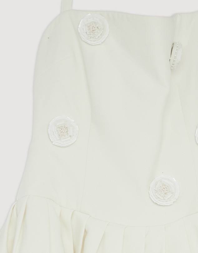 Revibe - Repaired BY JOHNNY. Anita Spot Halter Dress - AU 10