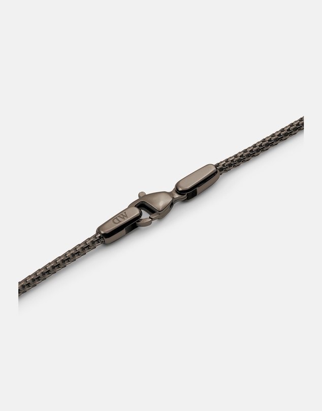 Daniel Wellington - Tide Mesh Necklace Graphite 1.8mm