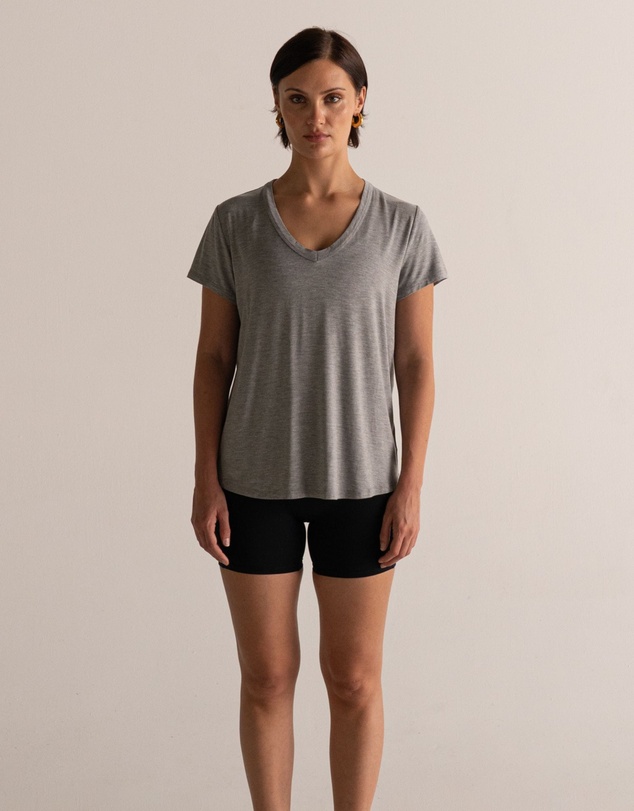 HyperLuxe The Label - V Neck Shirt