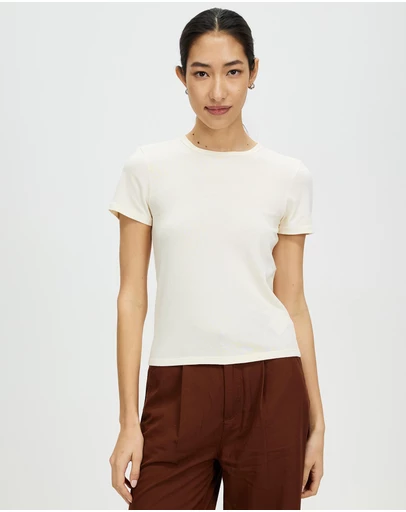 Brixton - Carefree Organic Slim Crew Tee