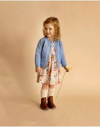 Bebe by Minihaha - Wild Garden Hand Emb. Cardigan