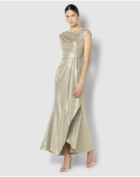 Montique - Beck Metallic Maxi Dress
