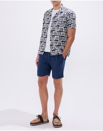 Marcs - Rush Rush Geo Linen Shirt