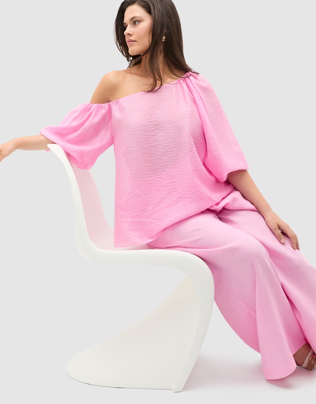 Seed Heritage - Asymmetric Blouson Top