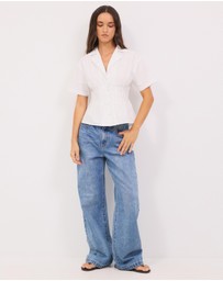 Calli - Liv Tucked Shirt