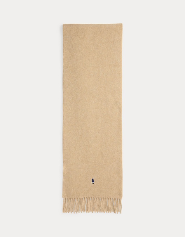 Polo Ralph Lauren - Fringe-Trim Wool Scarf