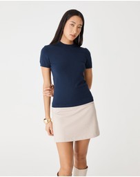 Forcast - Catherine Short Sleeve Knit