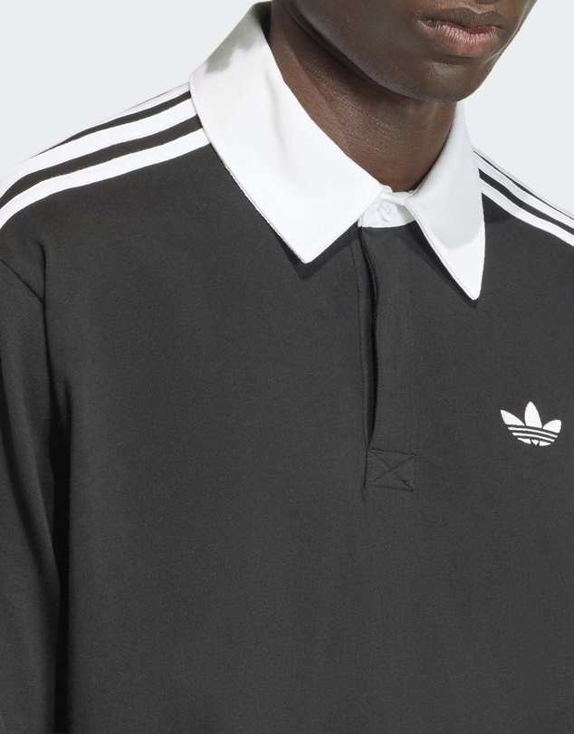 adidas Originals - 3-STRIPES RUGBY LONGSLEEVE POLO Mens