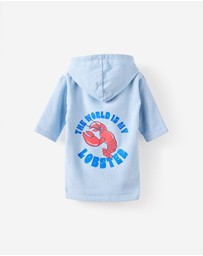 Cotton On Kids - Baby Zip Through Hooded Towel