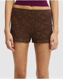 Cotton On - Lace Micro Shorts