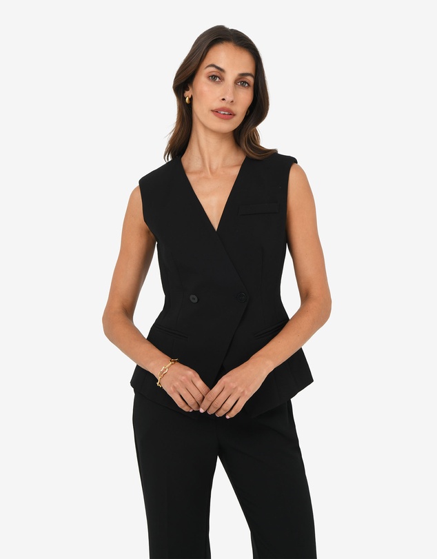 Forcast - Nikki Collarless Vest