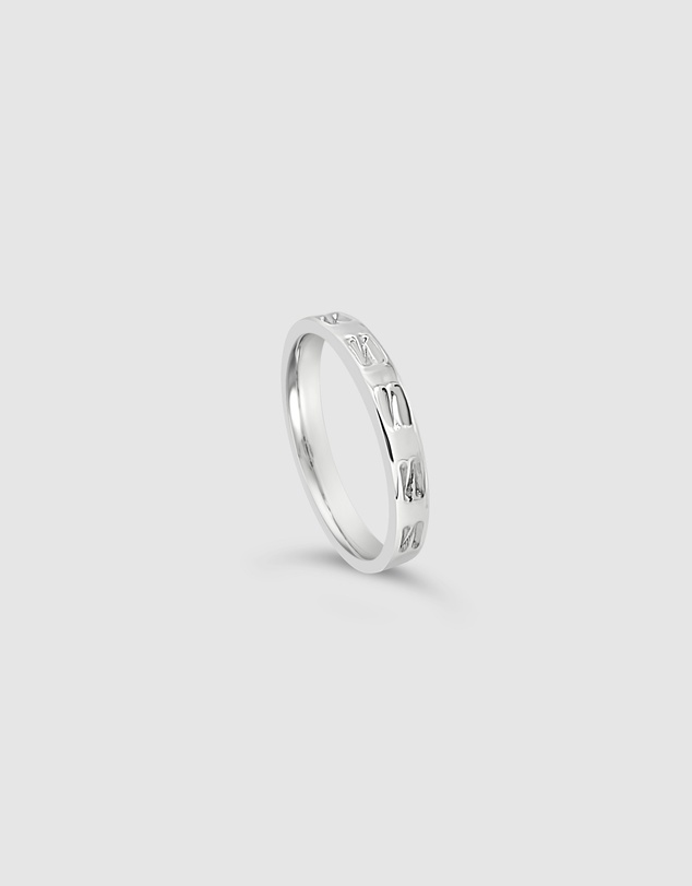 Ichu - Personalised Letter N Ring