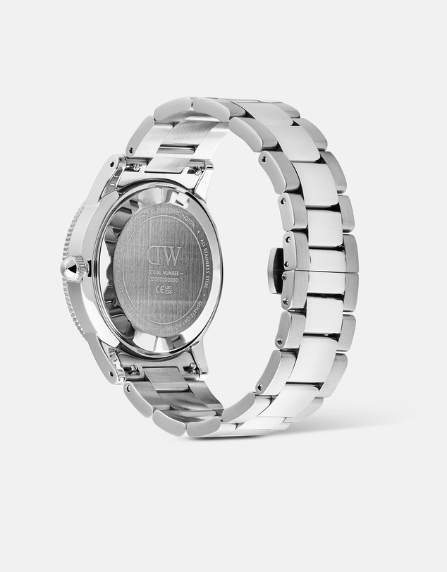 Daniel Wellington - Iconic GMT Link 40mm Ceramic Bezel