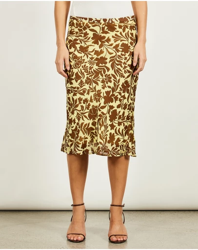 Lover - Ryler Bias Midi Skirt