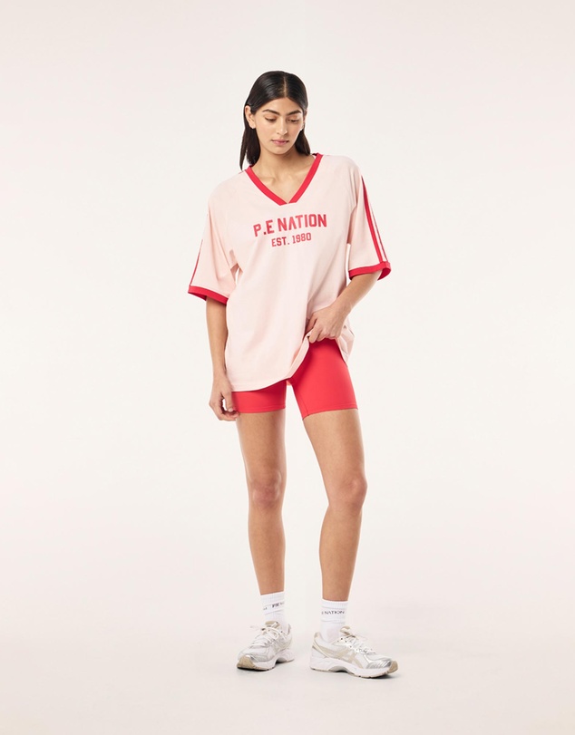 P.E Nation - Spinout Baseball Tee